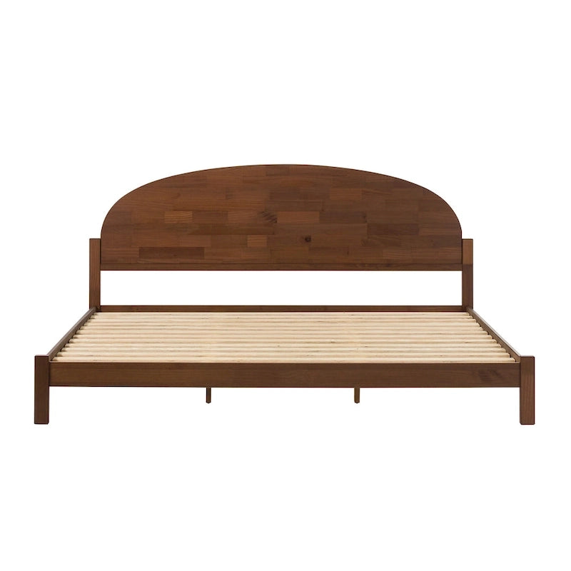 Designs Arched Headboard Solid Pine King Bed