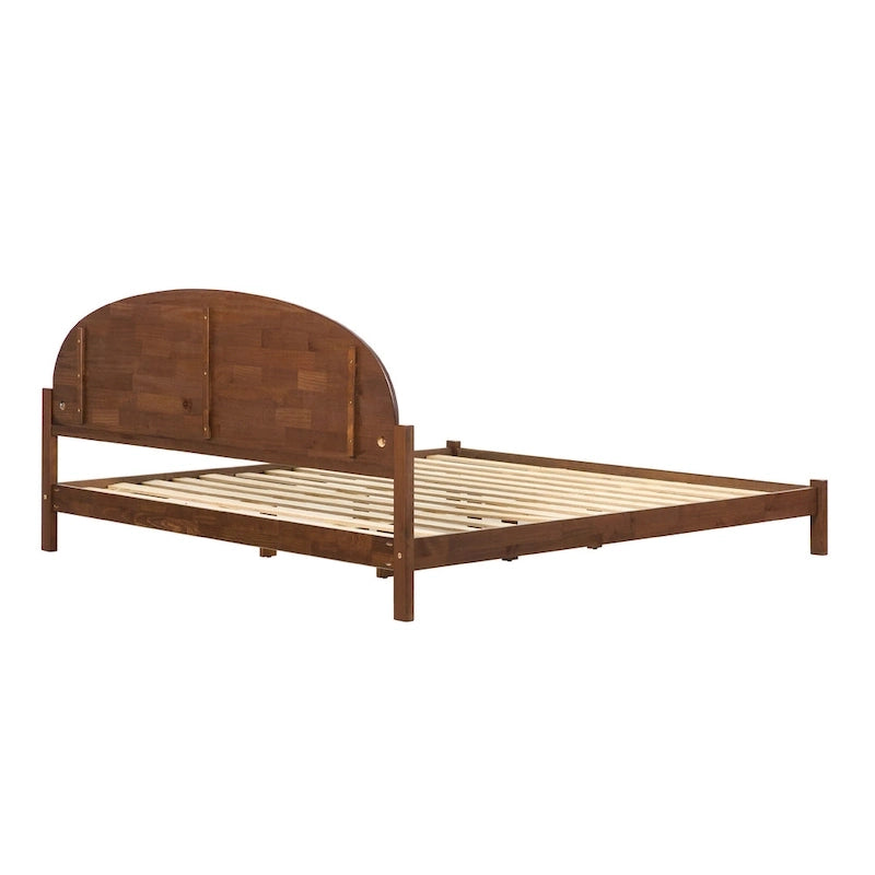 Designs Arched Headboard Solid Pine King Bed