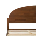 Designs Arched Headboard Solid Pine King Bed