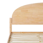 Designs Arched Headboard Solid Pine King Bed