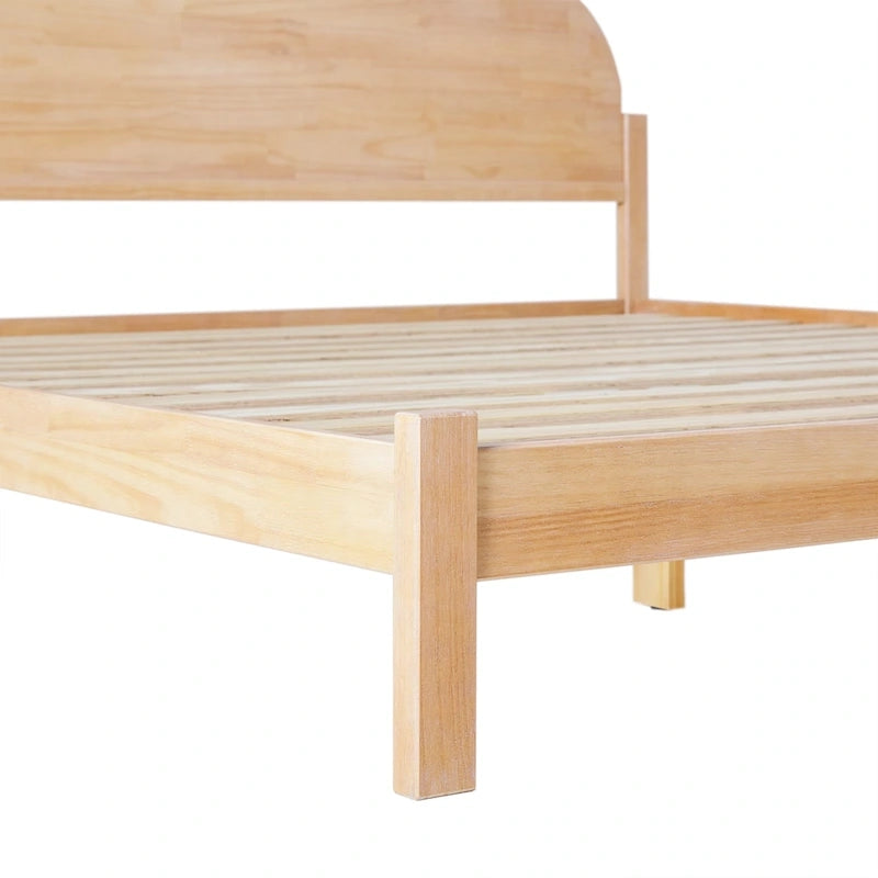 Designs Arched Headboard Solid Pine King Bed