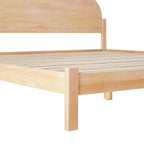 Designs Arched Headboard Solid Pine King Bed