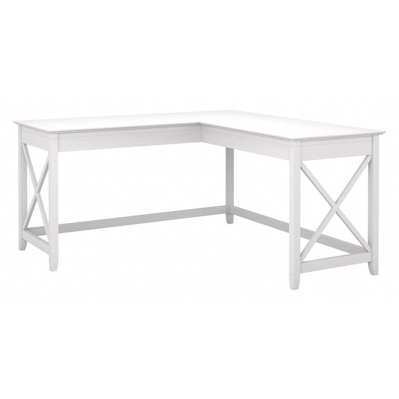 Key West 60W L Shaped Desk for Home Office by Bush Furniture