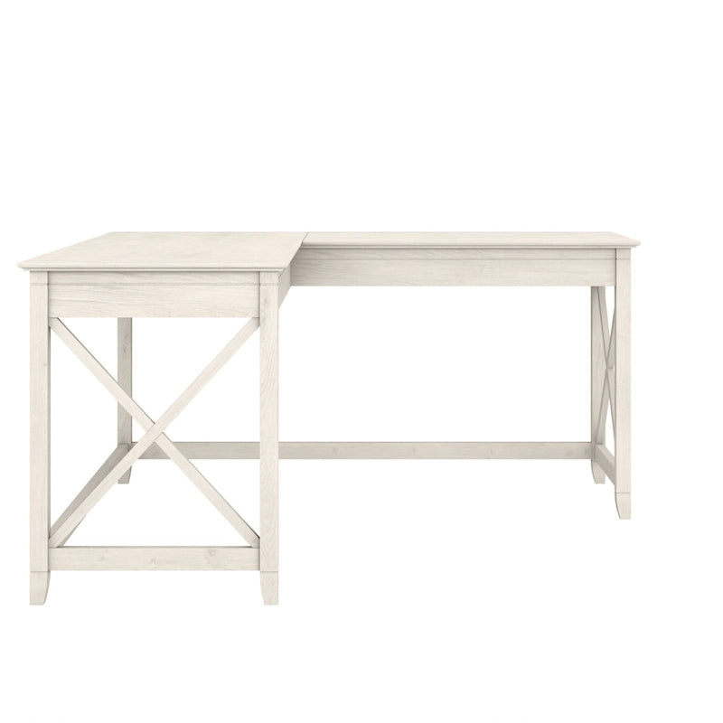 Key West 60W L Shaped Desk for Home Office by Bush Furniture