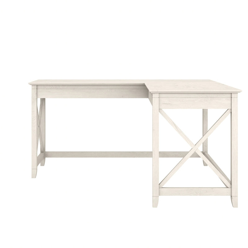 Key West 60W L Shaped Desk for Home Office by Bush Furniture