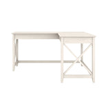 Key West 60W L Shaped Desk for Home Office by Bush Furniture