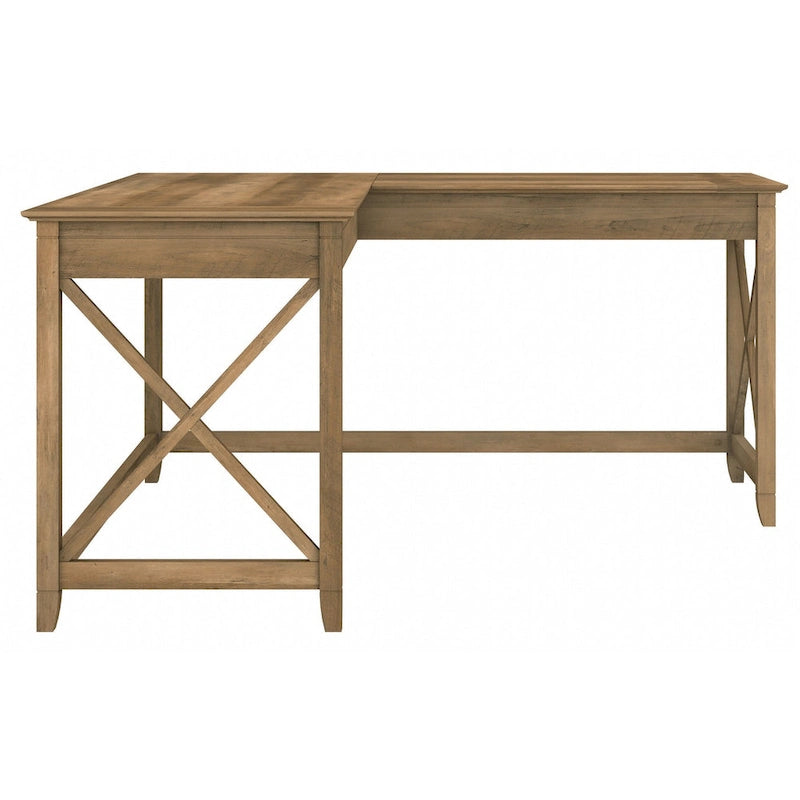 Key West 60W L Shaped Desk for Home Office by Bush Furniture