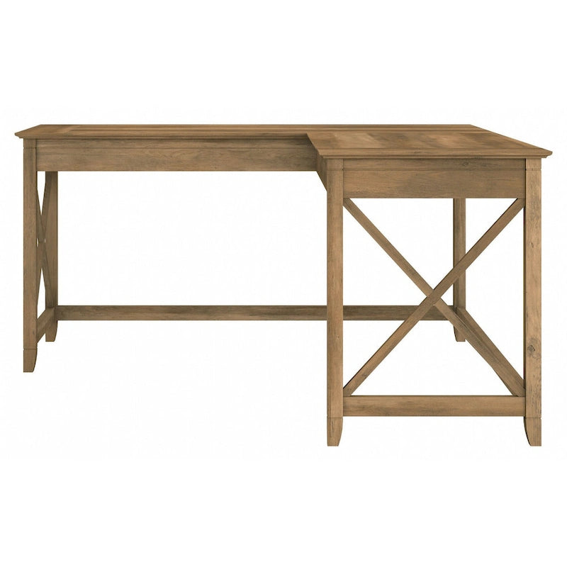 Key West 60W L Shaped Desk for Home Office by Bush Furniture
