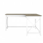 Key West 60W L Shaped Desk for Home Office by Bush Furniture