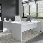 Echo 72W Bow Front L Shaped Desk by Bush Business Furniture