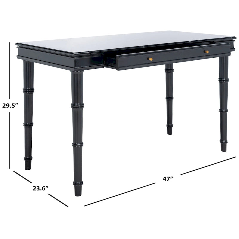 SAFAVIEH Delores 1-Drawer Work Office Writing Desk