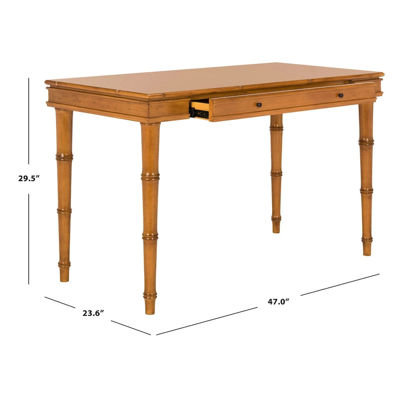 SAFAVIEH Delores 1-Drawer Work Office Writing Desk