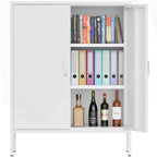 Versatile Metal Storage Cabinet for Various Spaces and Demands