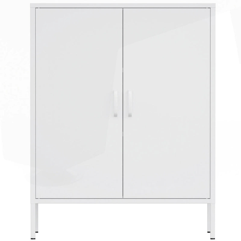 Versatile Metal Storage Cabinet for Various Spaces and Demands