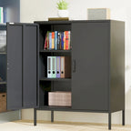 Versatile Metal Storage Cabinet for Various Spaces and Demands