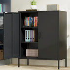 Versatile Metal Storage Cabinet for Various Spaces and Demands