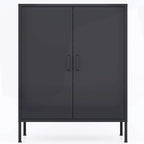 Versatile Metal Storage Cabinet for Various Spaces and Demands