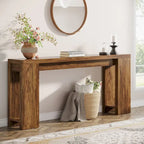 70.9 Inches Long Console Sofa Table for Living Room Entryway Hallway