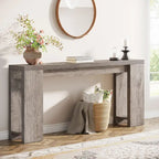 70.9 Inches Long Console Sofa Table for Living Room Entryway Hallway