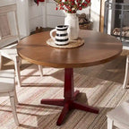  Round Two-Tone Dining Table