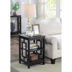 Town Square End Table with Shelves
