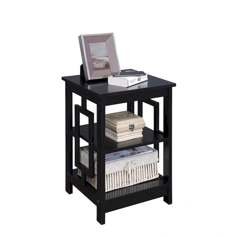 Town Square End Table with Shelves