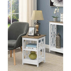 Town Square End Table with Shelves