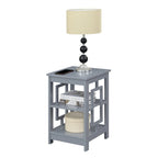 Town Square End Table with Shelves