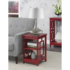 Town Square End Table with Shelves