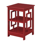 Town Square End Table with Shelves