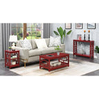Town Square End Table with Shelves