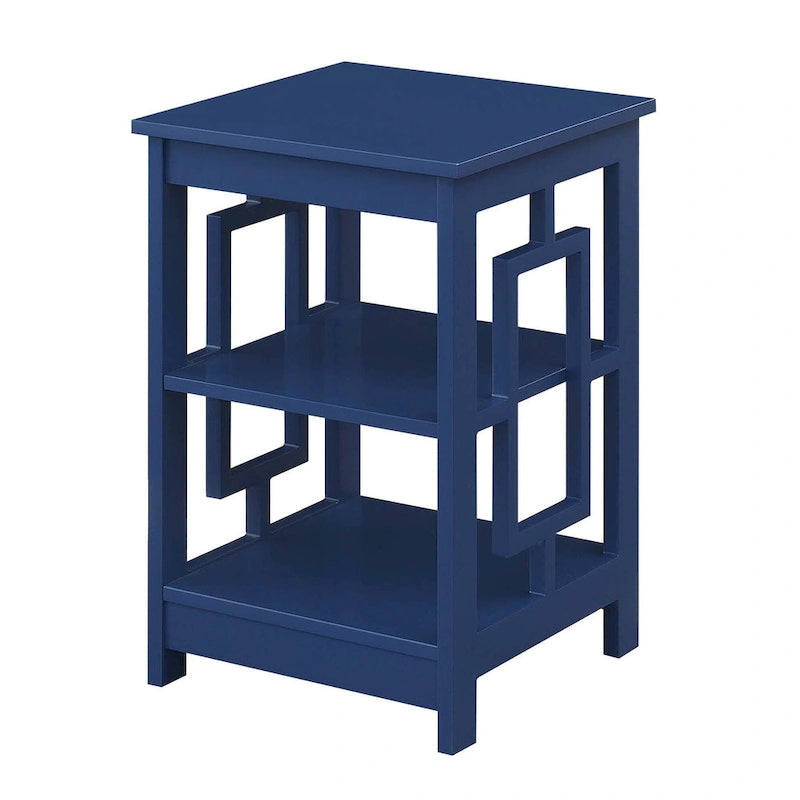Town Square End Table with Shelves
