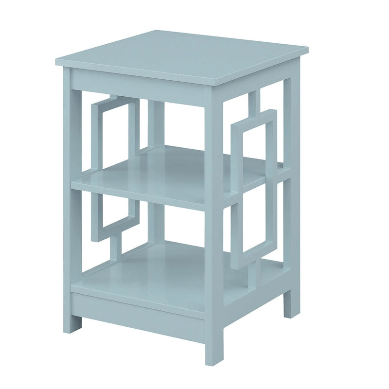 Town Square End Table with Shelves