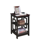 Town Square End Table with Shelves