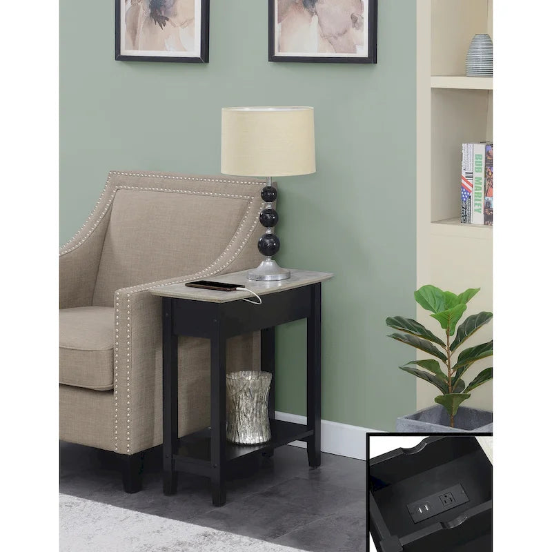 American Heritage Flip Top End Table