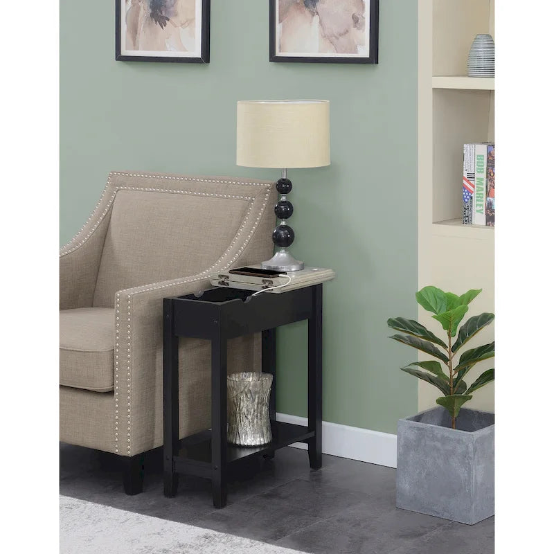 American Heritage Flip Top End Table