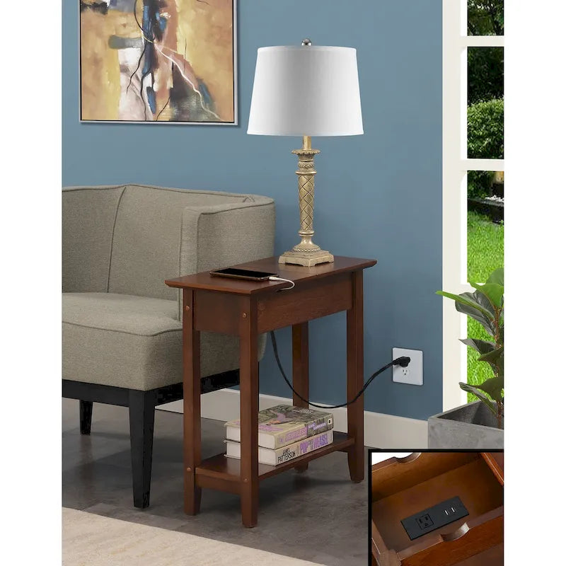 American Heritage Flip Top End Table