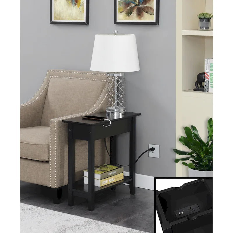 American Heritage Flip Top End Table