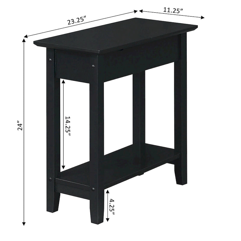 American Heritage Flip Top End Table