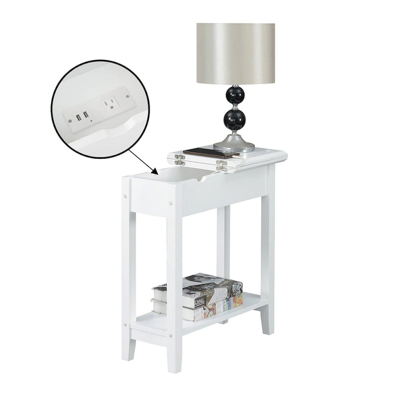 American Heritage Flip Top End Table