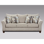  Furniture Camero Fabric Pillowback Sofa
