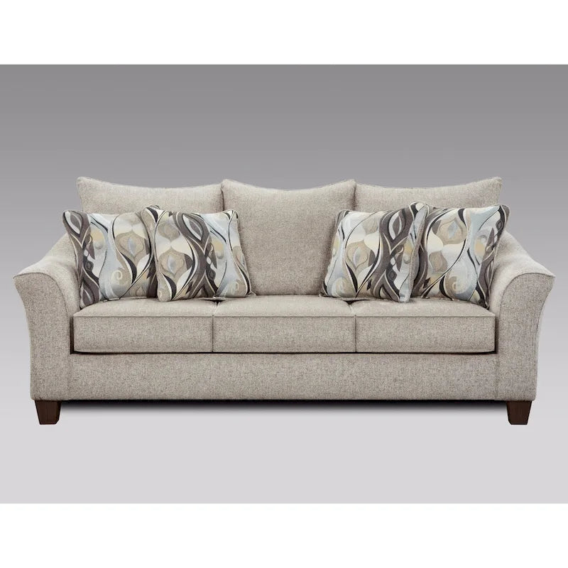  Furniture Camero Fabric Pillowback Sofa
