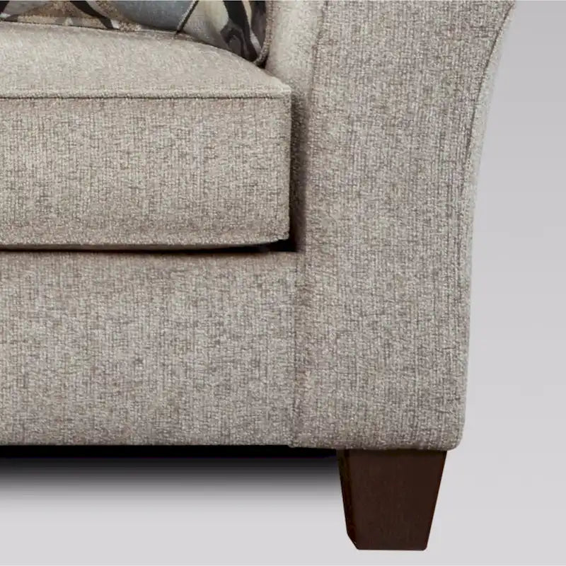 Camero Fabric Pillowback Sofa