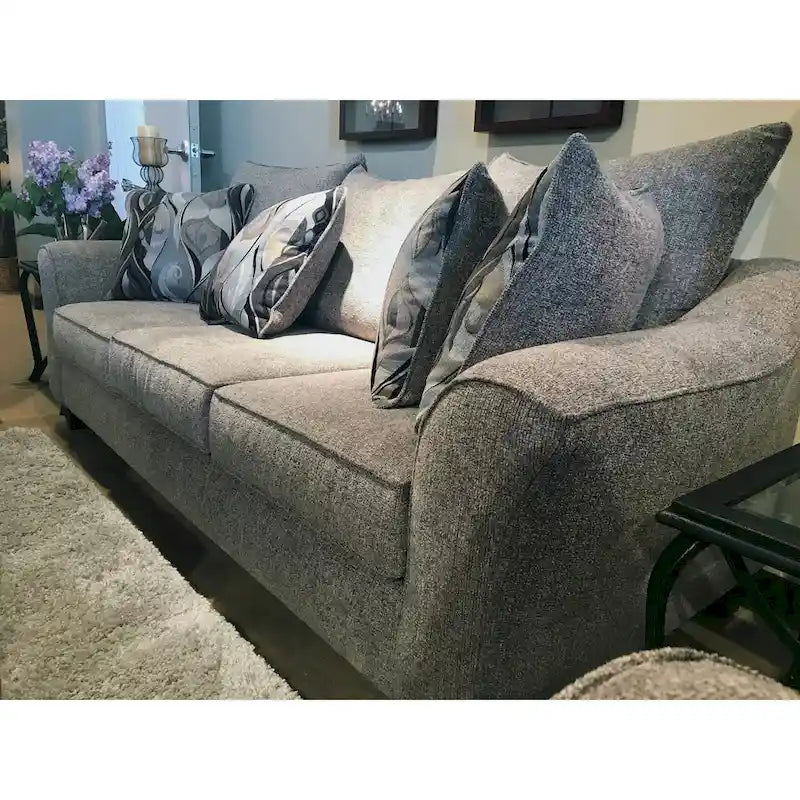 Camero Fabric Pillowback Sofa