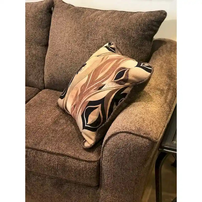 Camero Fabric Pillowback Sofa