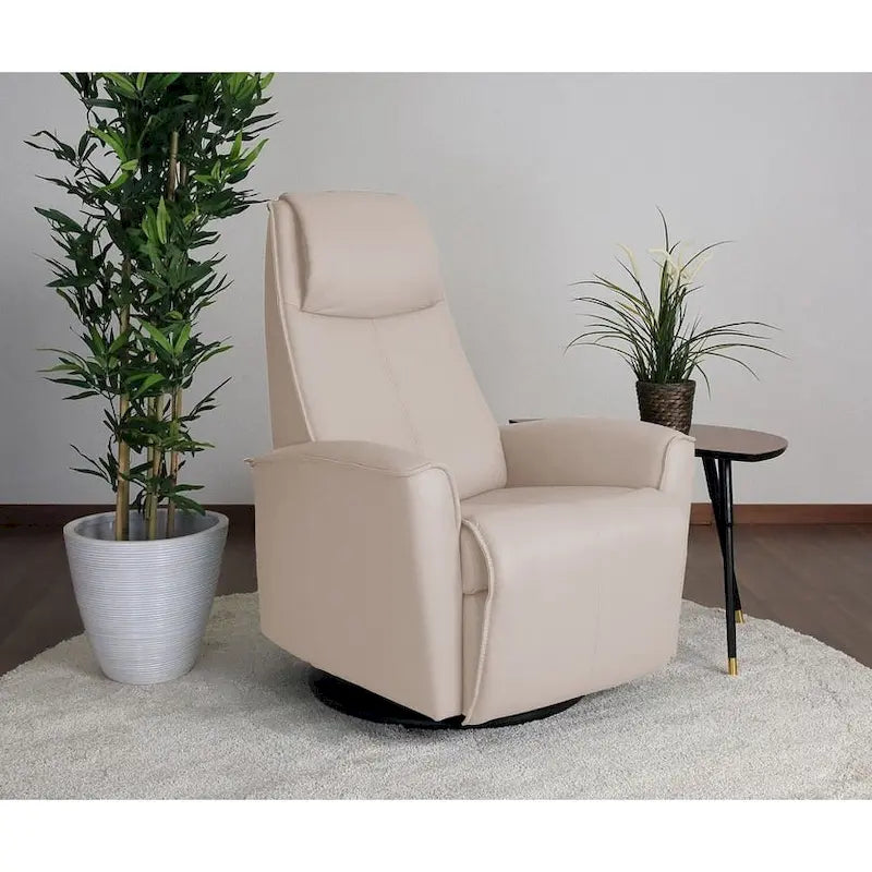 Urban Leather Swing Recliner