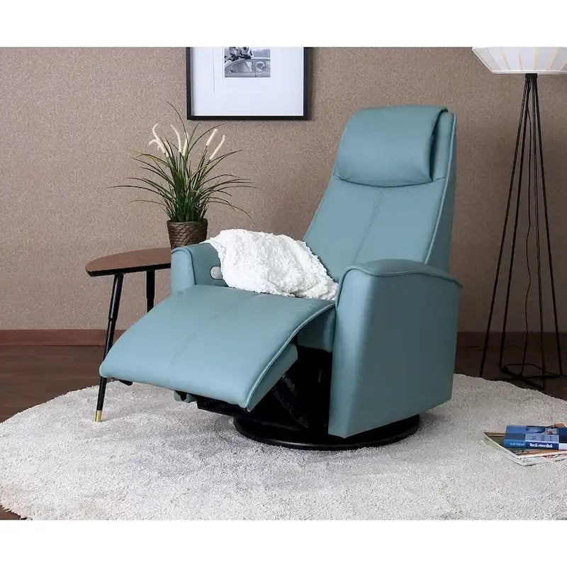 Urban Leather Swing Recliner