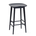 Hendry Backless Solid Acacia Counter Stool