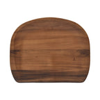 Hendry Backless Solid Acacia Counter Stool