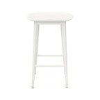 Hendry Backless Solid Acacia Counter Stool